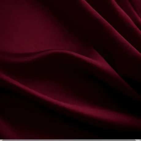 Wine Cascade backdrop: deep burgundy draped fabric