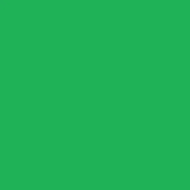 Chroma Green backdrop: flat chroma key green