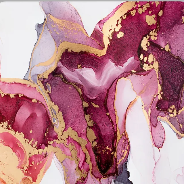 Maroon and Gold Marble backdrop: deep pink and burgundy marbling with gold veining