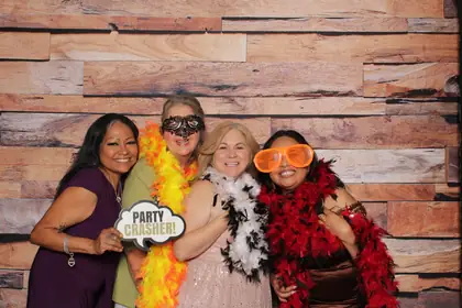Frame 1 of a Trendy Booth print strip from Hill Country Charity Ball
