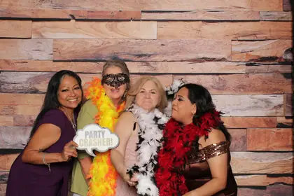 Frame 2 of a Trendy Booth print strip from Hill Country Charity Ball
